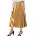 Anthropologie Skirts | Anthropologie “Sadie And Love” Pleated Skirt In Goldenrod | Color: Gold/Yellow | Size: Sp