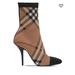 Burberry Shoes | Authentic Burberry Vintage Check Sock Bootie Sz40 | Color: Tan | Size: 10