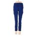 the essential collection by Anthropologie Dress Pants - Mid/Reg Rise: Blue Bottoms - Women's Size 0 Petite
