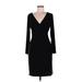 Chaps Casual Dress - Sheath: Black Dresses - Women's Size Medium