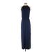 Splendid Casual Dress - Maxi: Blue Solid Dresses - Women's Size X-Small