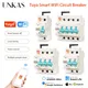 UNKAS-Disjoncteur WiFi avec minuterie Smart Life interrupteur intelligent automatique télécommande