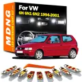 MDNG-Kit d'Ampoules LED pour Voiture Carte Intérieure Toit Coffre VW Volkswagen Polo 6N 6N1