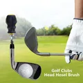 Brosse de tuyau de tête de golf en acier inoxydable brosse métallique de perceuse électrique outil