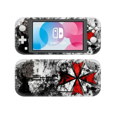 Biohazard Regenschirm Nintendo Switch Skin Aufkleber Aufkleber Cover für Nintendo Switch Lite Protector Nintendo Switch Lite Skins