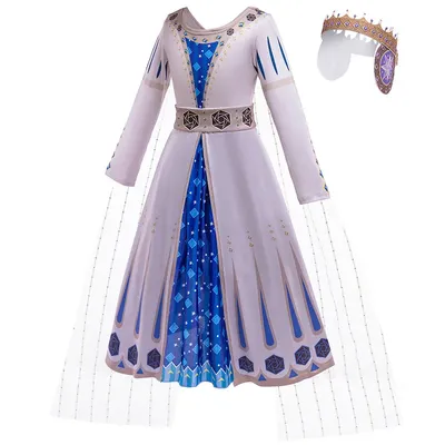 Neue Mädchen Karneval Wunsch Königin Amaya Cosplay Kostüm für Kinder Geburtstags feier Prinzessin verkleiden Kinder Rollenspiel ausgefallene Outfits Image
