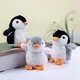 11cm Pinguin Plüsch Anhänger weich einfach hängen Mini 3D Augen niedlichen Pinguin Plüsch Schlüssel