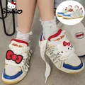 Sanrio Hello Kitty Sneakers scarpe Casual Cute Y2k scarpe basse donna ragazza scarpe vulcanizzate