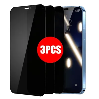 Full Cover Privacy Displays chutz folien für iPhone 12 11 Pro Max 13 14 15 Datenschutz folie Schutz glas für iPhone XR X 7 8 14 Plus
