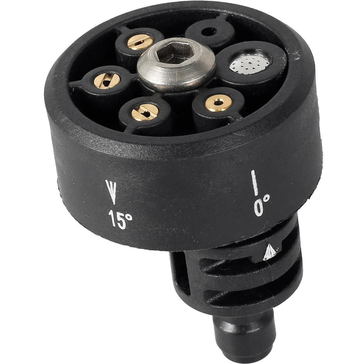 Hochdruck reiniger düse 6-in-1 einstellbare Schlauch düse 3000 psi Hochdruck-Auto waschanlage Sprüh düse 1/4 "Schnell anschluss düse Image