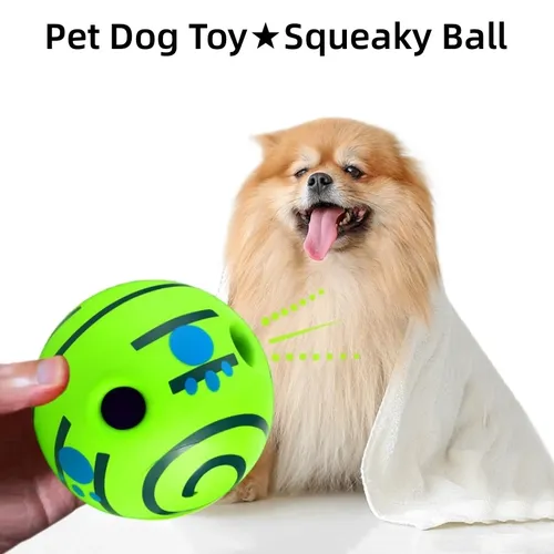 Haustier Hund Spielzeug Ball Wackeln Wag Kichern Ball interaktives Hundes pielzeug Kau spielzeug für