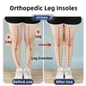 Solette ortopediche in Gel di Silicone per piedi sottopiede per massaggio magnetico O/X tipo di