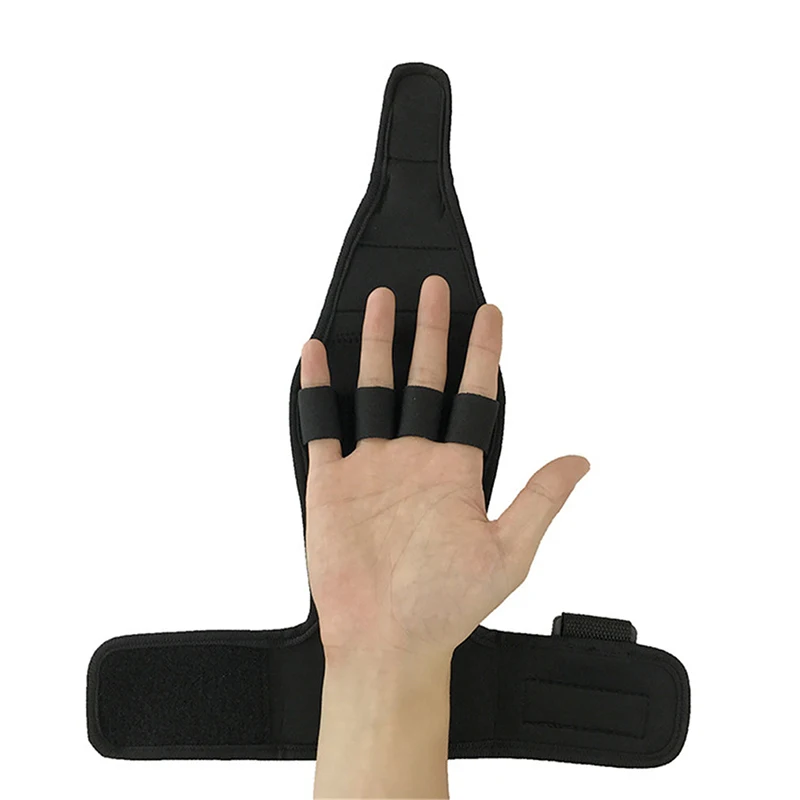 Hohe Qualität Hilfs Feste Handschuhe Rehabilitation Training Werkzeug Hand Faust Finger Handschuhe Für Schlaganfall Halbseitenlähmung Patienten Image