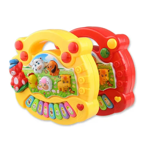 Musik instrument Spielzeug Baby Kinder Tierfarm Klavier Entwicklungs musik Spielzeug