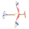 1pc Gummiband angetrieben segel flugzeug Flugzeug fliegen segel flugzeug Flugzeuge Spielzeug Windup