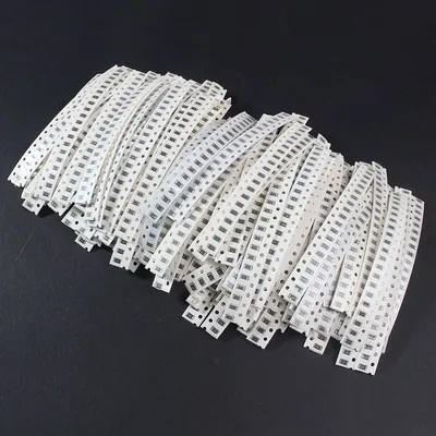 146 Werte * 20 stücke = 2920 stücke 5% neues Chip-Widerstands sortiment kit 0r 1r ~ 1m Ohm Proben kit, smd Widerstand sortierte Packung Image