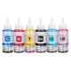 Dye tinte Basierend Non OEM 6 farbe Refill Tinte Kit 70ml für Epson L800 L801 drucker tinte Patrone