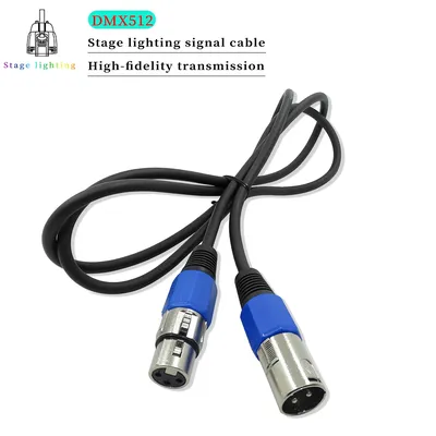 3-PIN DMX Signal Linie 1 M/5 M/10 M/15 M/20 M DMX Kabel Verwendet Für Led Par Bühne Lichter Ausrüstung