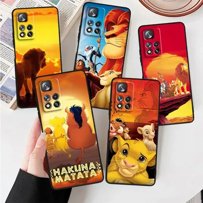 Disney der König der Löwen für Xiaomi Redmi Note 12 12s Turbo 11 11t 11s 10 10s 9 8 8t 7 Pro plus 5g