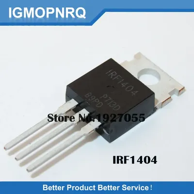 10 teile/los IRF1404 1404 MOSFET MOSFT feldeffektröhre TO-220 Chipsatz Auf Lager Image