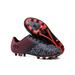 Fangasis Youth Kids Sneakers Fashion Soccer Cleats Lace Up Football Shoes Sports Comfort Athletic Shoe FG Cleats Black 8.5