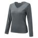 Mifelio Womens Tops Women Crew Neck Fleece Lined Thermal Thermal Underwear Slim Tops Long Sleeve Thermal Shirts Winter Tops Long Sleeve Shirts for Women Dark Gray L