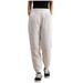 RYRJJ Women s Down Pants Classic Elastic High Waist Quilted Padded Tapered Leg Warm Pants Winter Outdoor Lightweight Puffer Ski Snow Trousers(White L)