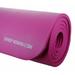 Yoga Mat Extra Thick Exercise Mat Carrying Strap Pink 72 X 24