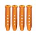 Tent Stakes 4 Pieces Tent Pegs Metal Heavy Duty Sand Pegs Portable Aluminium Alloy Tent Peg Stakes Canopy Nail for Outdoor