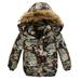 Felwors Coat For Kids Children Winter Boy Jacket Coat Hooded Coat Fashion Kids Warm Clothes Jacket Boys Coat&jacket Multi-color