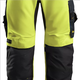 Snickers AllroundWork High-Vis Work Trousers+ Class 2 - High Vis Yellow/Steel Grey - 54