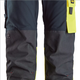 Snickers ProtecWork Work Trousers Holster Pockets, High-Vis Class 1 - Navy/High Vis Yellow - 116