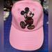 Disney Other | Mickey Mouse Baseball Hat | Color: Pink | Size: Osg