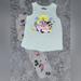 Disney Matching Sets | Disney Mickey And Friends Tank And Capri Leggings Size 10/12 Girls | Color: Blue/Gray | Size: 10/12