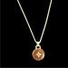 Louis Vuitton Jewelry | Authentic Louis Vuitton Brown Charm Necklace | Color: Brown/Gold | Size: 18”