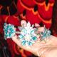 Disney Accessories | Disney Authentic Frozen Elsa Costume Crown Tiara Metal Headband Accessory | Color: Blue/Silver | Size: Os