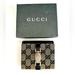 Gucci Bags | Authentic Gucci Gg Canvas Pin-Lock Bifold Wallet | Color: Black | Size: Os