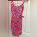 Lilly Pulitzer Dresses | Lily Pulitzer Nwt Lined Sundress . Size 00. Bright Multicolored. | Color: Red | Size: 00