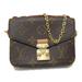 Louis Vuitton Bags | Louis Vuitton Micro Metis Shoulder Bag Brown Coated Canvas | Color: Brown | Size: Os