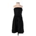 White House Black Market Cocktail Dress - DropWaist: Black Solid Dresses - Women's Size 2
