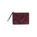 MICHAEL Michael Kors Leather Wristlet: Burgundy Bags