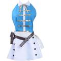 Mr.LQ Fairy Tail Lucy Heartfilia Cosplay Costume Adult Top Skirt Blue White Summer Dress Uniform Men Women Outfit