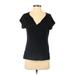 Sanctuary Sleeveless T-Shirt: Black Tops - Women's Size Small