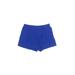 Lands' End Shorts: Blue Solid Bottoms - Women's Size 12