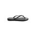 Havaianas Flip Flops: Gray Solid Shoes - Women's Size 6 - Open Toe