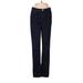 DKNY Jeans Jeans - High Rise Straight Leg Boyfriend: Blue Bottoms - Women's Size 2 - Dark Wash