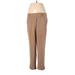 Ann Taylor LOFT Dress Pants - High Rise: Brown Bottoms - Women's Size 6