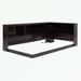 hanada Wood Twin Size Daybed w/ Storage Cabinets & USB Ports Wood in Black | 31.4 H x 50 W x 86.9 D in | Wayfair Hada20234300