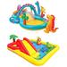 Intex 3.7' x 10.9' x 7.5' Plastic Inflatable Pool Plastic in Blue/Orange/Red | 44 H x 90 W x 131 D in | Wayfair 57135EP + 57454EP