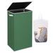 Underyr Fabric Laundry Hamper w/ Handles Fabric in Green | 30 H x 16 W x 12 D in | Wayfair hamper-474